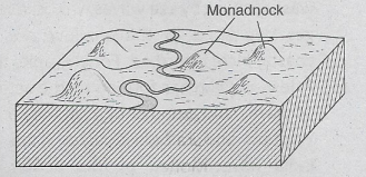 WBBSE Solutions For Class 9 Geography And Environment Chapter 4 Geomorphic Process And Landforms Of The Earth Monadncok