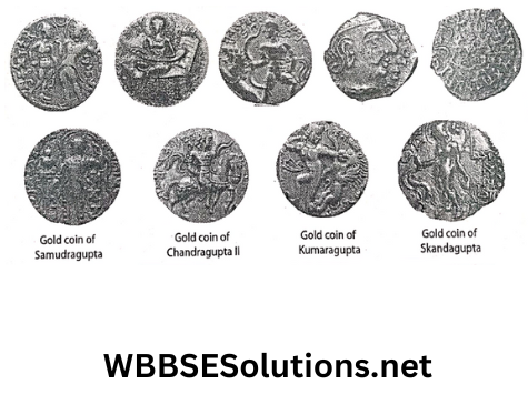 WBBSE Solutions For Class 6 History Chapter 9 India And The Contemporary World Topic C Miscellaneous Coins of Gupta Age