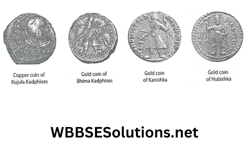 WBBSE Solutions For Class 6 History Chapter 9 India And The Contemporary World Topic C Miscellaneous Coins of Kushana Age