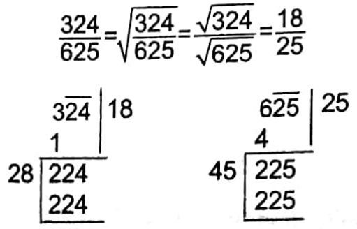 WBBSE Solutions For Class 7 Maths Arithmetic Chapter 4 Square Root Of Fraction Exercise 4 Problems On Square Root Of Vulgar Fractions Example 1