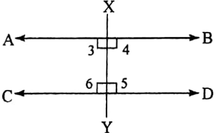 WBBSE Solutions For Class 7 Maths Geometry Chapter 1 Angle Triangle And Quadrilateral Exercise 1 Perpendicular Transversal