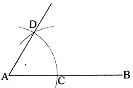 WBBSE Solutions For Class 7 Maths Geometry Chapter 2 Miscellaneous Constructions Exercise 2 Draw A 60 Degree Angle Without The Help Of A Protarctor