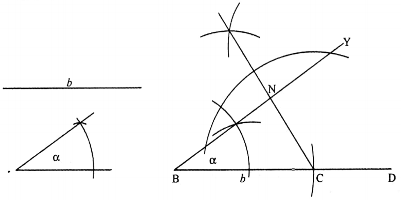 WBBSE Solutions For Class 7 Maths Geometry Chapter 2 Miscellaneous Constructions Exercise 2 Right Angled Triangle Length Of Its Hypotenuse And Acute Angle