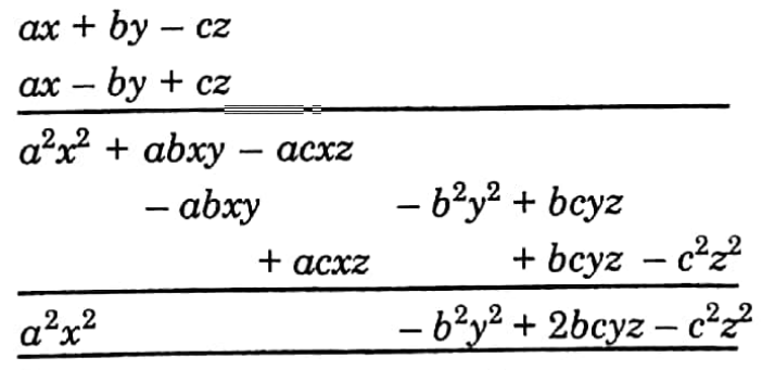 WBBSE Solutions For Class 8 Maths Algebra Chapter 3 Multiplication Of Polynomials 2