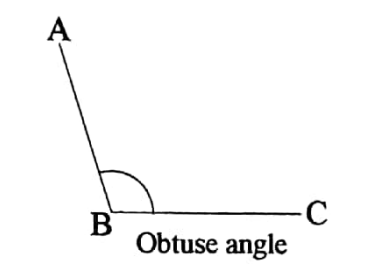 WBBSE Solutions For Class 8 Maths Geometry Chapter 1 Angles Obtuse angle