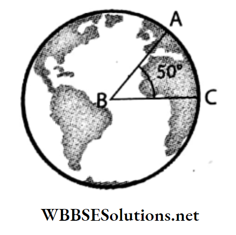 WBBSE Solutions For Class 7 Geography Chapter 2 Topic A Parallels Of Latitude Determination of the angular distance
