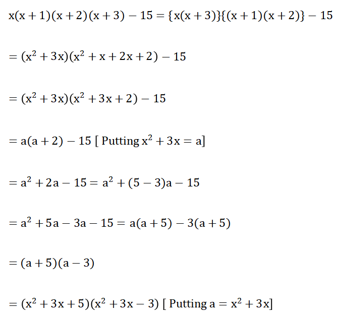 WBBSE Solutions For Class 9 Maths Algebra Chapter 2 Factorization Question 26