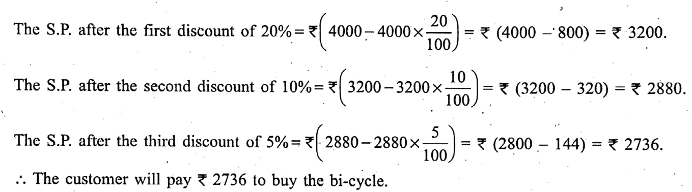 WBBSE Solutions For Class 9 Maths Arithmetic Chapter 2 Profit And Loss 15