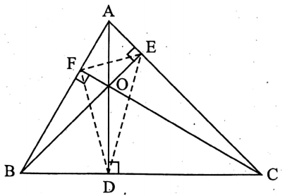WBBSE Solutions For Class 9 Maths Solid Geometry Chapter 4 Theorems Of Concurrence Acute Angled triangle