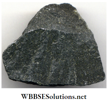 WBBSE Solutions Class 6 School Science Chapter 4 Rocks and Minerals Basalt