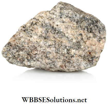 WBBSE Solutions Class 6 School Science Chapter 4 Rocks and Minerals Granite