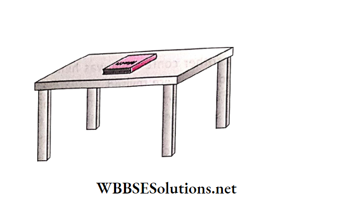 WBBSE Solutions Class 6 School Science Chapter 5 Measurement metre the book may be placed on a table