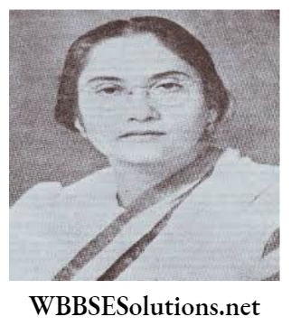 WBBSE Solutions For Class 10 History Chapter 7 Movements Organized by Women Lila Nag