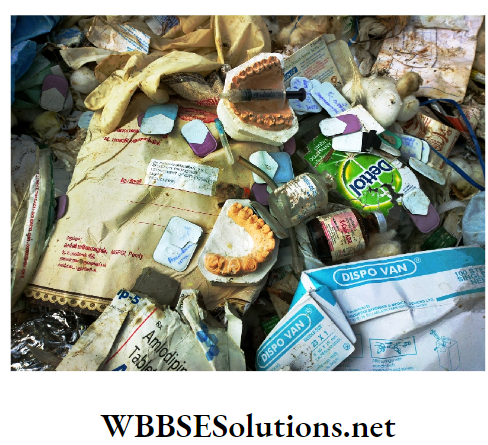 WBBSE Solutions For Class 10 Life Science And Environment Chapter 5 Topic 2 Environmental Pollution Medical waste