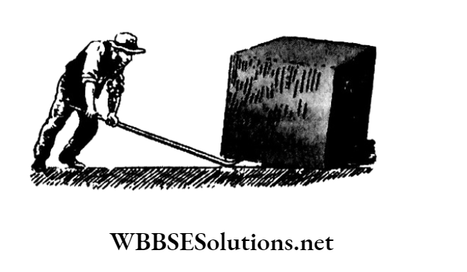 WBBSE Solutions for class 6 school science chapter 9 common machines hazardous work environment