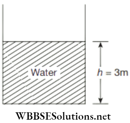 NEET Foundation Physics Gravitation Pressure exerted liquid column