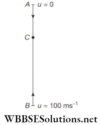 NEET Foundation Physics Gravitation Two bodies meet at point C