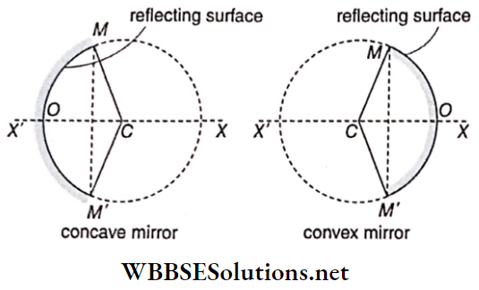 Class 12 Physics Unit 6 Optics Chapter 1 Reflection Of Light Radius Of Curvature