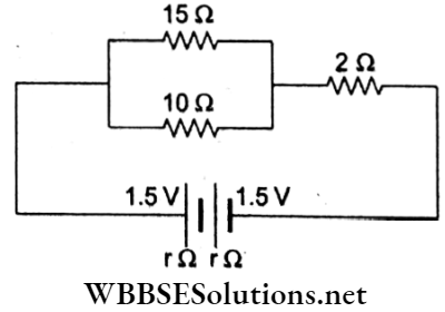 Current Electricity Multiple Choice Questions And Answers Ideal Voltmeter Connected Q 77