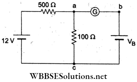 Current Electricity Multiple Choice Questions And Answers Null Deflection In The Galvanometer Q 72