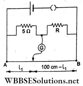 Current Electricity Multiple Choice Questions And Answers Resistance For Balance In The Two Arms Of A Metre Bridge Q 58