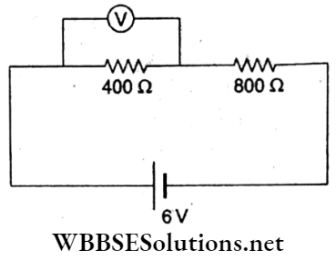 Current Electricity Multiple Choice Questions And Answers Resistance Of The Voltmeter Q 101