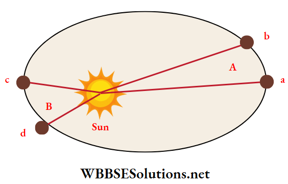Gravitation Multiple Choice Question And Answers elliptical orbit with the sun Q 11