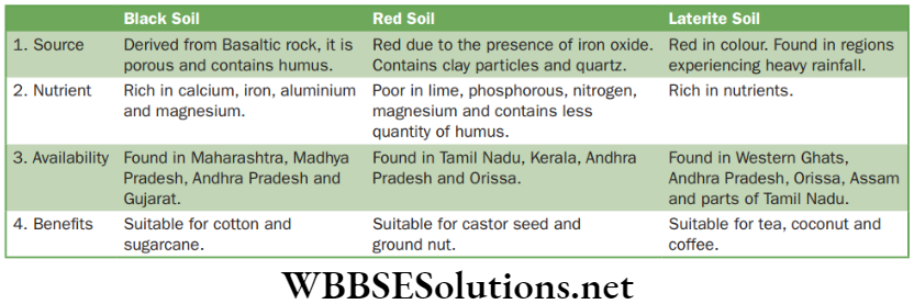 NEET Foundation Biology Natural Resources Characterstics of residual soil