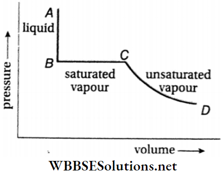 Class 11 Physics Unit 7 Properties Of Matter Chapter 8 Change Of State Of Matter Unsaturated Vapour Graph