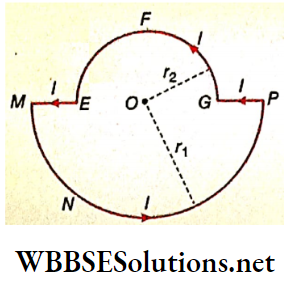 Electromagnetism Example 10 two semicircular wires