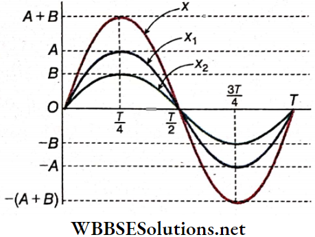 Simple Harmonic Motion Graphical Representation Two Simple Harmonic Motion Are In Phase