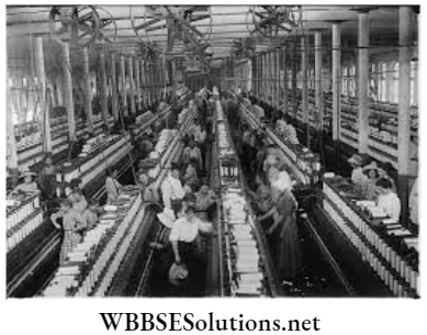 WBBSE Solutions For Class 9 Chapter 4 Industrial Revolution, Colonialism And Imperialism Weaving in England
