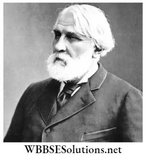 WBBSE Solutions For Class 9 History Chapter 5 Europe In The Twentieth Century Turgenev