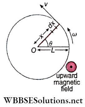 Electromagnetic Induction The Magnetic Field Is Normally Upwards Relative To The Plane Of The Paper