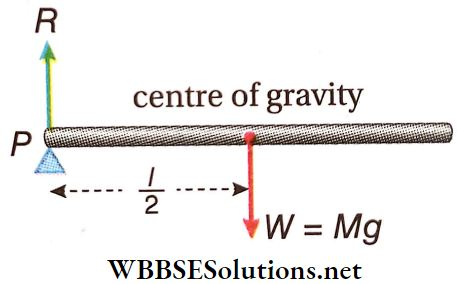 Rotation Of Rigid Bodies Two Ends Of A Uniform Rod Weight