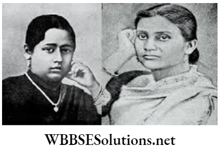 WBBSE Solutions For Class 10 History Chapter 2 Reform Characteristics And Observations Kadambini Ganguly