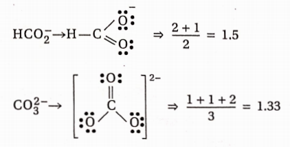 Chemical Bonding And Molecular Structure Bond Order