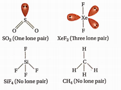Chemical Bonding And Molecular Structure The following molecules has more than one lone pair